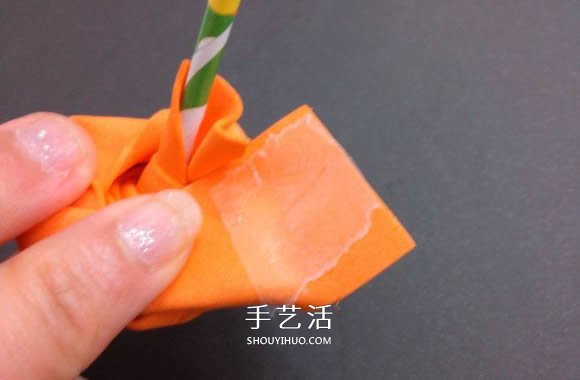 海綿紙折玫瑰花步驟 手工海綿紙花也能這么美！ -  rpnrmr.com