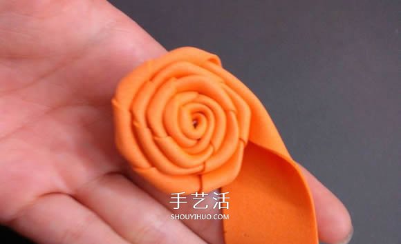 海綿紙折玫瑰花步驟 手工海綿紙花也能這么美！ -  rpnrmr.com
