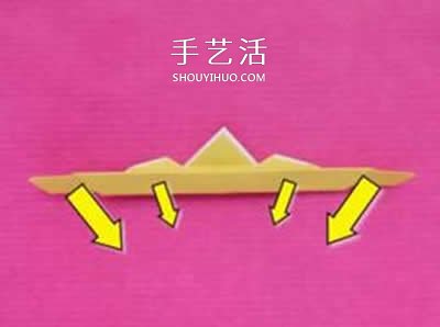 兒童手工折紙皇冠的教程 芭比公主皇冠的折法 -  rpnrmr.com