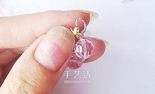 DIY串珠耳環(huán)的手工教程 小清新水晶耳環(huán)怎么做 -  rpnrmr.com