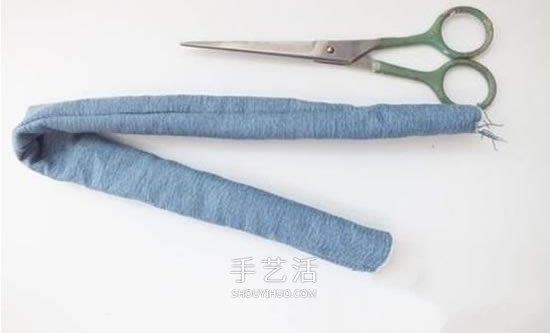 DIY裹珠手鏈的方法圖解 牛仔布改造易搭配手鏈 -  rpnrmr.com