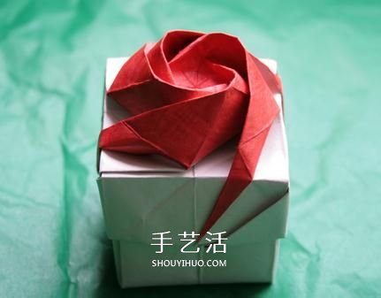 韓式玫瑰花禮盒怎么折 包括蓋子和盒身的折法 -  rpnrmr.com