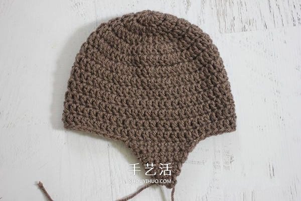 鉤針編織兒童飛行員帽子 讓孩子實(shí)現(xiàn)小小夢(mèng)想 -  rpnrmr.com