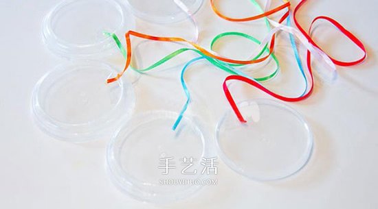 酸奶蓋子廢物利用 手工制作彩虹風鈴的方法 -  rpnrmr.com