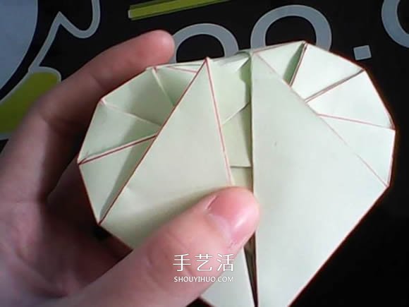 情人節(jié)禮品盒折紙教程 帶蓋子愛心紙盒折法 -  rpnrmr.com