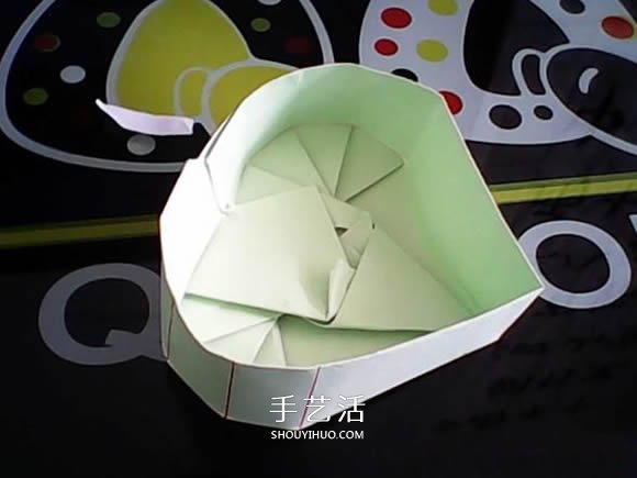情人節(jié)禮品盒折紙教程 帶蓋子愛心紙盒折法 -  rpnrmr.com