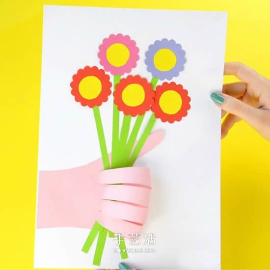 幼兒園母親節(jié)小手工 手工制作有創(chuàng)意的賀卡 -  rpnrmr.com