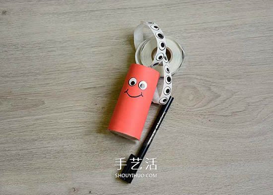 怎么做一只可愛小螃蟹 簡單的卷紙筒小制作 -  rpnrmr.com