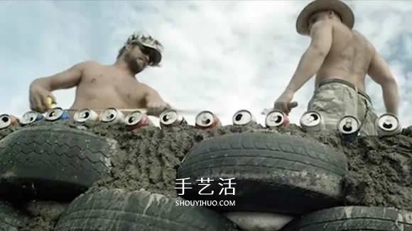 倡導(dǎo)保護(hù)環(huán)境！這位七旬老人收集垃圾建房子 -  rpnrmr.com