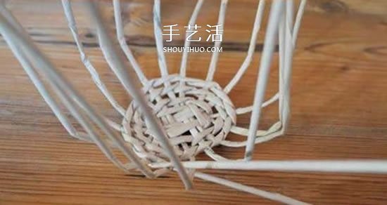 用報紙編織蘑菇的方法圖解 逼真又可愛！ -  rpnrmr.com