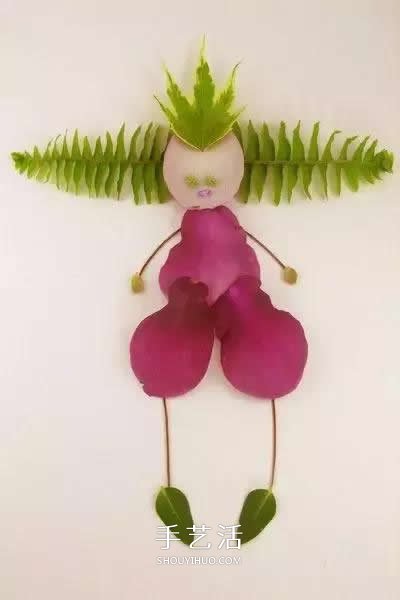 簡(jiǎn)單又好看的兒童樹(shù)葉貼畫(huà)圖片大全  -  rpnrmr.com