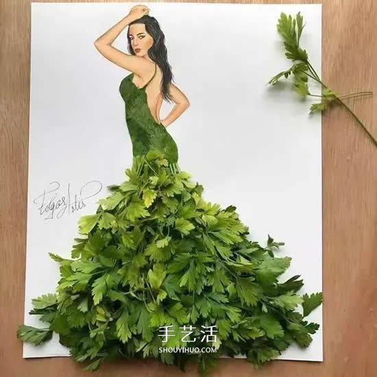 簡(jiǎn)單又好看的兒童樹(shù)葉貼畫(huà)圖片大全  -  rpnrmr.com