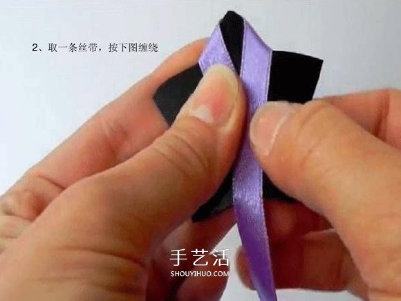 絲帶編花的教程 手工絲帶五角花的編法圖解 -  rpnrmr.com