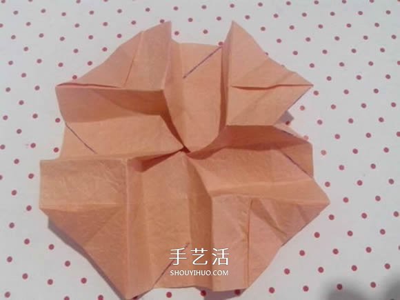 川崎玫瑰折法詳細(xì)圖解 新手最好的入門教程 -  rpnrmr.com