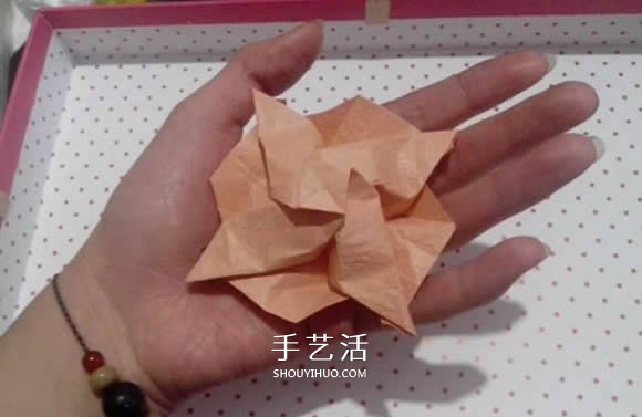 川崎玫瑰折法詳細(xì)圖解 新手最好的入門教程 -  rpnrmr.com