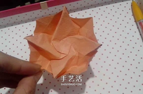 川崎玫瑰折法詳細(xì)圖解 新手最好的入門教程 -  rpnrmr.com