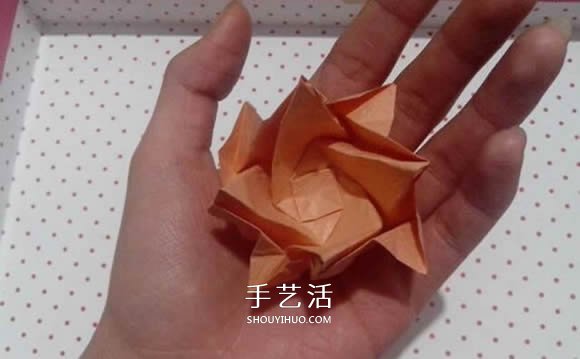 川崎玫瑰折法詳細(xì)圖解 新手最好的入門教程 -  rpnrmr.com