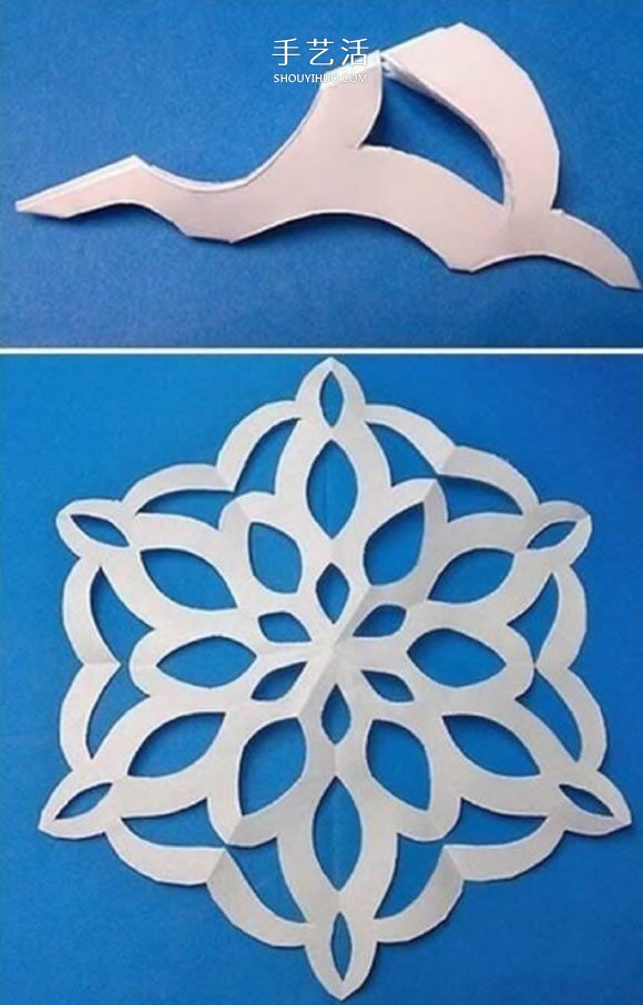 7種美麗雪花的剪紙圖案 剪雪花怎么剪步驟圖 -  rpnrmr.com