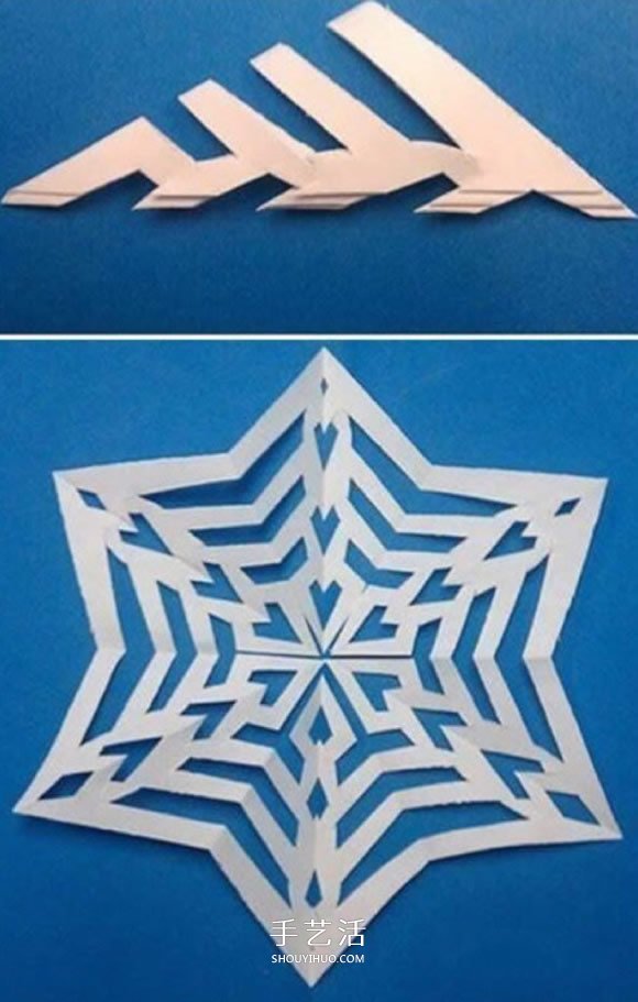 7種美麗雪花的剪紙圖案 剪雪花怎么剪步驟圖 -  rpnrmr.com