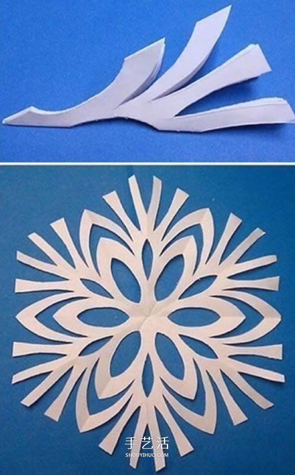 7種美麗雪花的剪紙圖案 剪雪花怎么剪步驟圖 -  rpnrmr.com