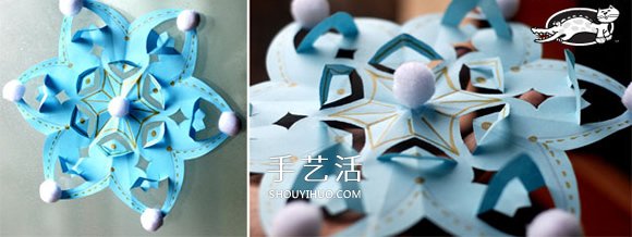 超好看的雪花！手工立體雪花剪紙步驟圖解 -  rpnrmr.com