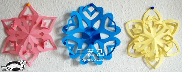 超好看的雪花！手工立體雪花剪紙步驟圖解 -  rpnrmr.com