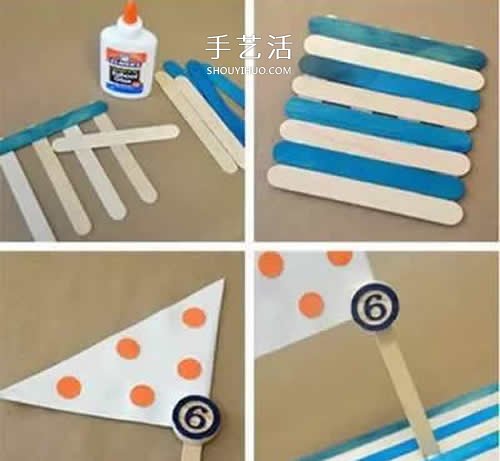 用雪糕棍做船的方法 3種簡單玩具小船制作 -  rpnrmr.com