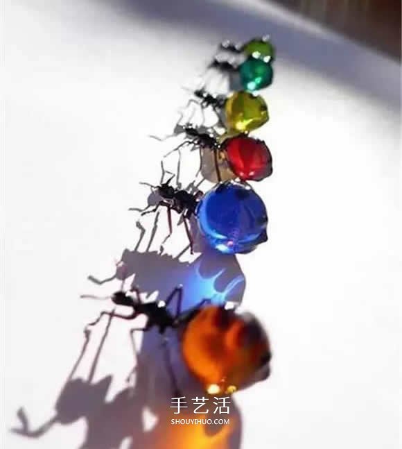 逼真到極致的昆蟲玻璃雕塑 按照一比一還原！ -  rpnrmr.com