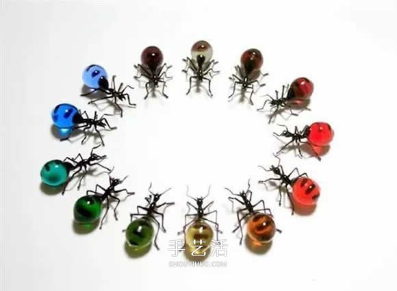 逼真到極致的昆蟲玻璃雕塑 按照一比一還原！ -  rpnrmr.com