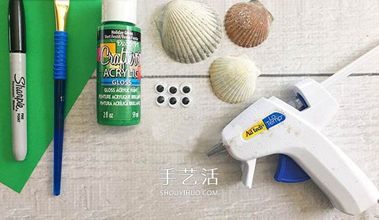 用貝殼做小烏龜的方法 幼兒手工制作小烏龜 -  rpnrmr.com