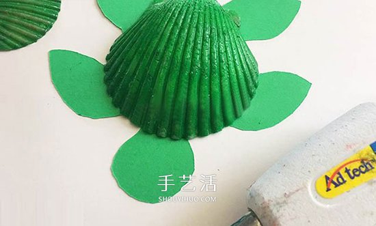 用貝殼做小烏龜的方法 幼兒手工制作小烏龜 -  rpnrmr.com