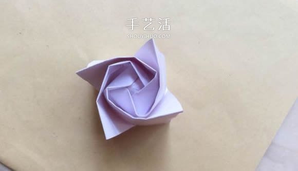 手工川崎玫瑰折紙圖解 步驟圖片拍攝很清晰！ -  rpnrmr.com