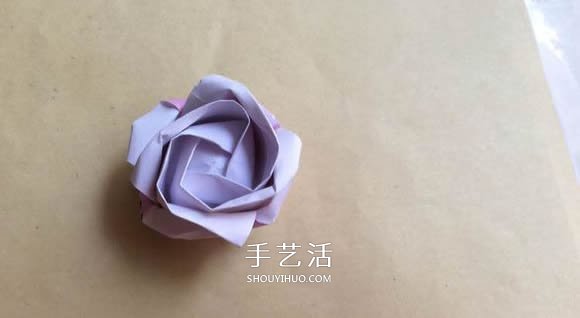 手工川崎玫瑰折紙圖解 步驟圖片拍攝很清晰！ -  rpnrmr.com