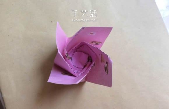 手工川崎玫瑰折紙圖解 步驟圖片拍攝很清晰！ -  rpnrmr.com