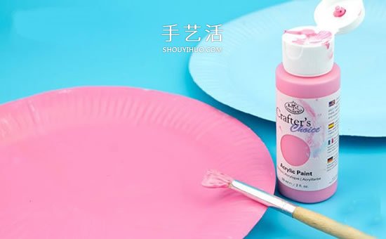 用紙盤做立體兔子教程 可愛紙盤兔子制作方法 -  rpnrmr.com