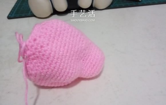 可愛小豬佩奇鉤織教程 鉤針編織小豬佩奇圖解 -  rpnrmr.com