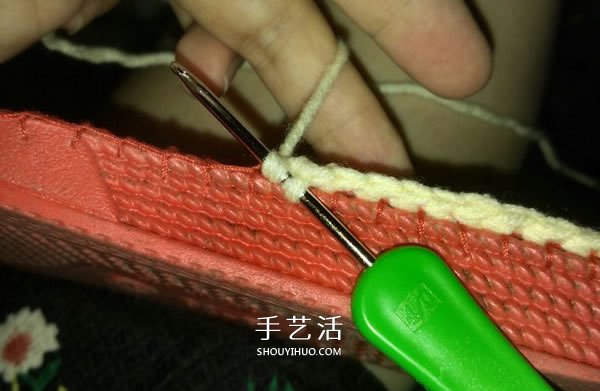 清涼涼鞋的鉤法圖解 鉤織女式?jīng)鲂姆椒?-  rpnrmr.com