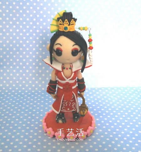 軟陶手工DIY劍網3萬秀派人偶的詳細步驟圖解 -  rpnrmr.com