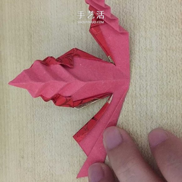 簡易折紙楓葉的教程 紅包紙折楓葉折法圖解 -  rpnrmr.com
