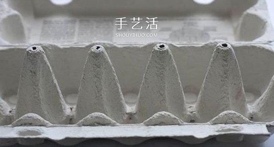 幼兒園手工花環(huán)怎么做 小清新雞蛋托花環(huán)DIY -  rpnrmr.com