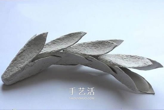 幼兒園手工花環(huán)怎么做 小清新雞蛋托花環(huán)DIY -  rpnrmr.com