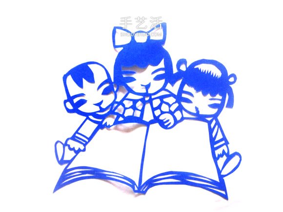 “書香進(jìn)校園”生動的兒童主題剪紙圖案教程 -  rpnrmr.com