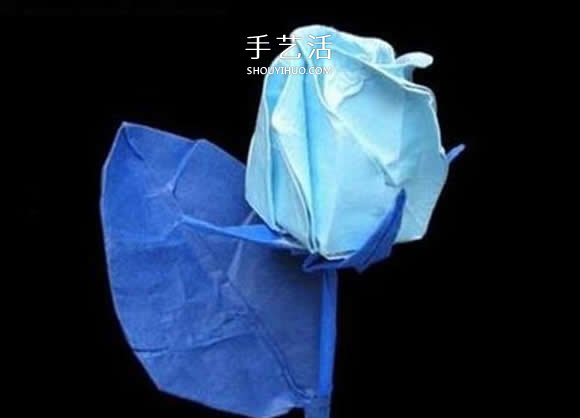 怎么折玫瑰花的花蕾 手工玫瑰花蕾的折法圖解  -  rpnrmr.com