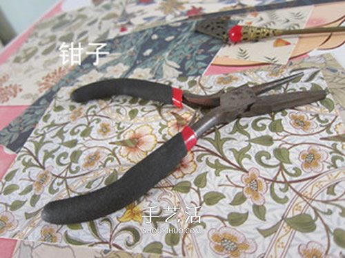 淑女風(fēng)耳環(huán)DIY 極簡單串珠耳環(huán)的手工制作 -  rpnrmr.com