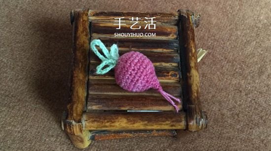怎么鉤織小蘿卜的方法 簡單水蘿卜的鉤法圖解 -  rpnrmr.com