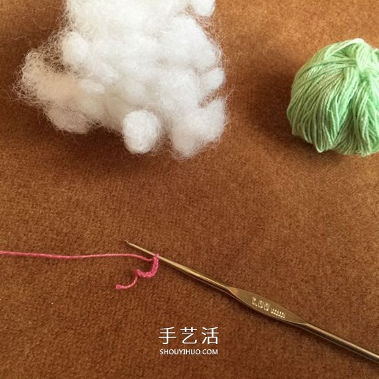 怎么鉤織小蘿卜的方法 簡單水蘿卜的鉤法圖解 -  rpnrmr.com