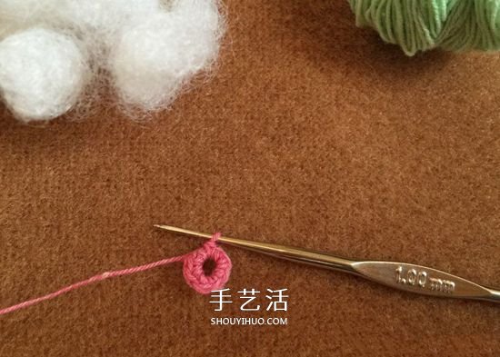 怎么鉤織小蘿卜的方法 簡單水蘿卜的鉤法圖解 -  rpnrmr.com