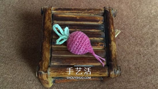 怎么鉤織小蘿卜的方法 簡單水蘿卜的鉤法圖解 -  rpnrmr.com