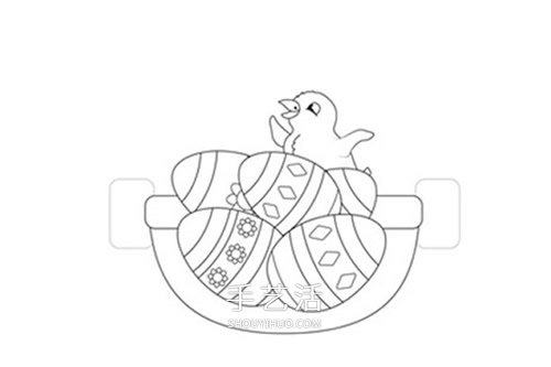 自制復活節(jié)彩蛋賀卡 卡通風復活節(jié)卡片做法 -  rpnrmr.com