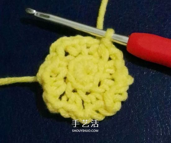 保暖又好看！鉤針編織百日菊坐墊的編法圖解 -  rpnrmr.com